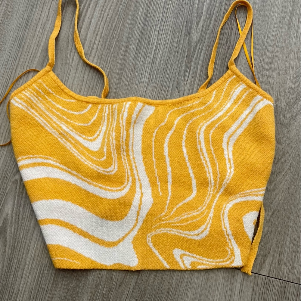 Yellow pacsun tank
